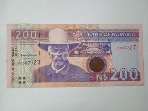 Zdjęcie oferty: NAMIBIA 200 DOLLARS 1996 PIERWSZE WYDANIE