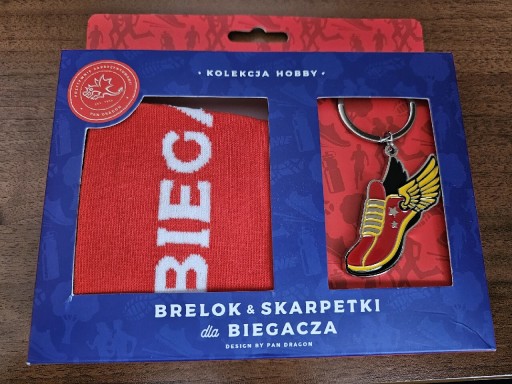 Zdjęcie oferty: Nowe: Brelok i skarpetki dla biegacza, EU 41-46