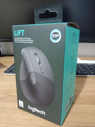 Zdjęcie oferty: Logitech Lift R Nowa, mysz pionowa gwar.  24 mi