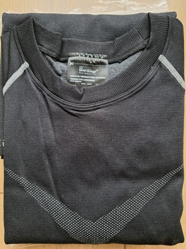 Zdjęcie oferty: KOSZULKA I KALESONY TERMOAKTYWNE SEVEN KINGS CZARNE XL