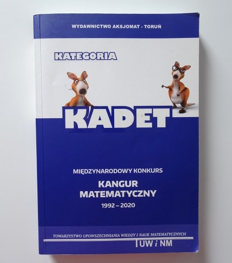 Zdjęcie oferty: Kangur Matematyczny Kategoria KADET 1992-2020