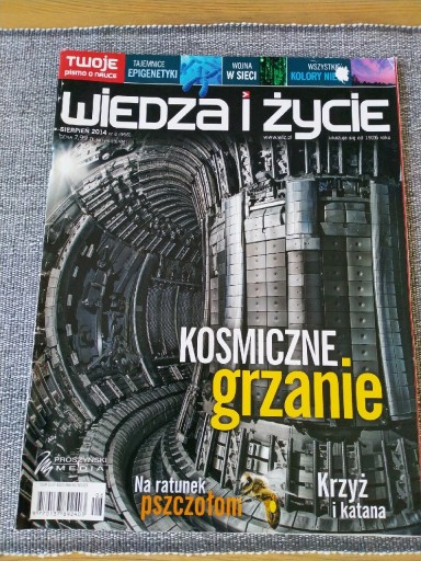 Zdjęcie oferty: Wiedza i życie sierpień 2014 nr 8 (956)