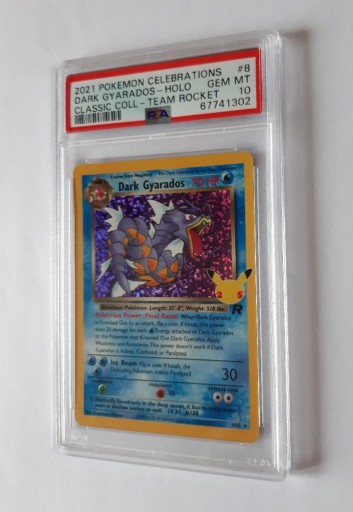 Zdjęcie oferty: Pokemon Celebrations #8 Dark Gyarados Holo PSA 10