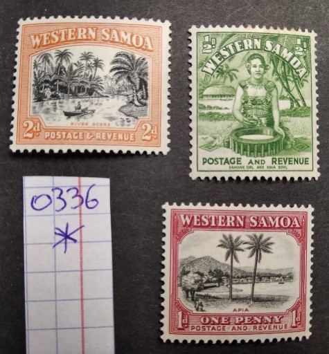 Zdjęcie oferty: 0336 Western Samoa  *