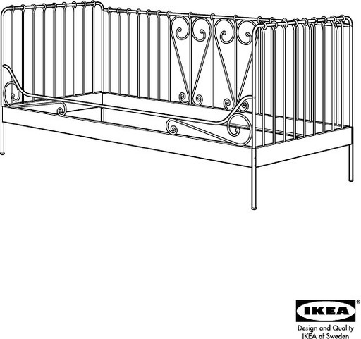 Zdjęcie oferty: Łóżko MELDAL IKEA z materacami