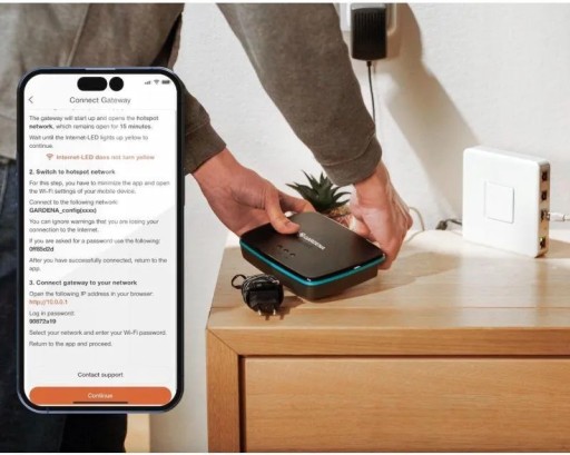 Zdjęcie oferty: Gardena Bramka smart z zasilaczem 19005