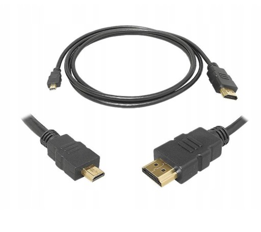 Zdjęcie oferty: Kabel microHDMI - HDMI - 3m - Lexton LXHD78