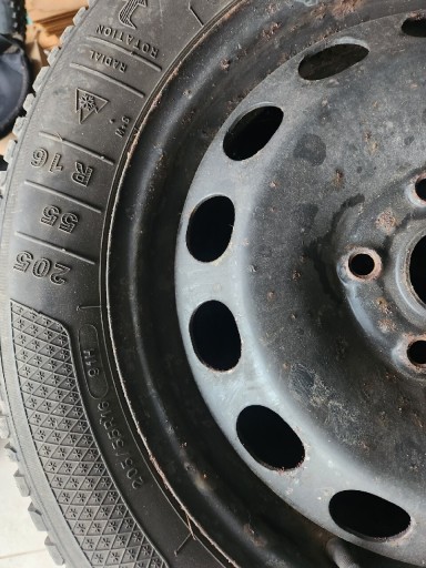 Zdjęcie oferty: Koła zimowe 5x112 opony 205 55 16 bridgestone 