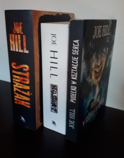 Zdjęcie oferty: ZESTAW 3 x HORROR - JOE HILL syn Stephen King 