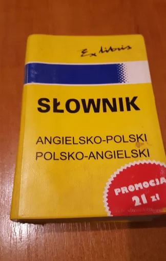 Zdjęcie oferty: Słownik angielsko polski / polsko angielski