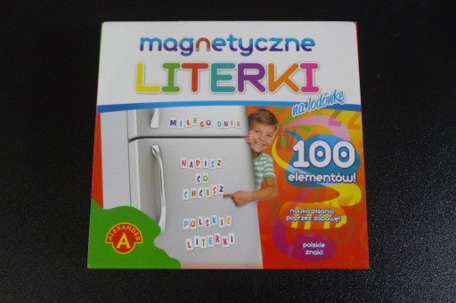 Zdjęcie oferty: Literki magnetyczne ALEXANDER-  nauka pisania.