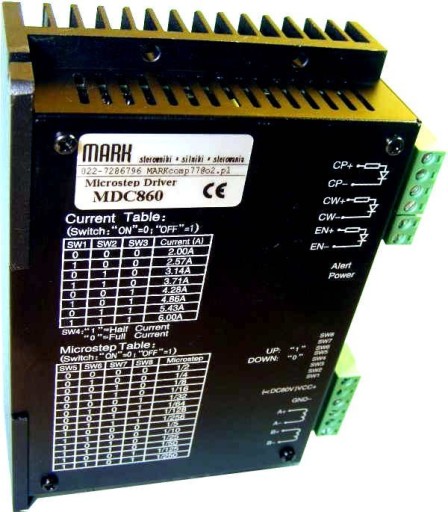 Zdjęcie oferty: Sterownik MDC860 silnika krokowego 6A 80V