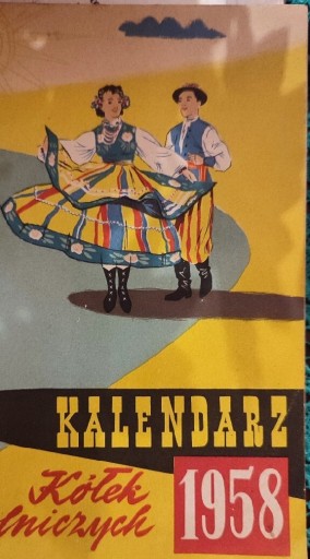 Zdjęcie oferty: Kalendarz Kółek Rolniczych 1958
