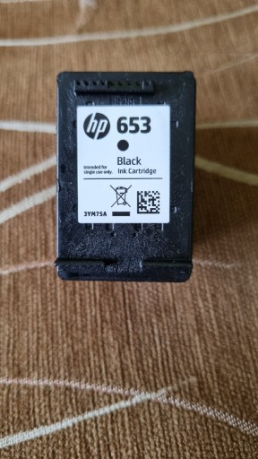 Zdjęcie oferty: Pusty cartridge HP 653 czarny.