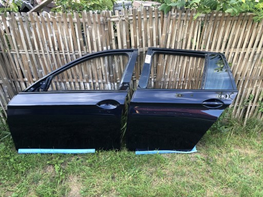 Zdjęcie oferty: BMW 5 F11 drzwi tył lewe a89 orientblau