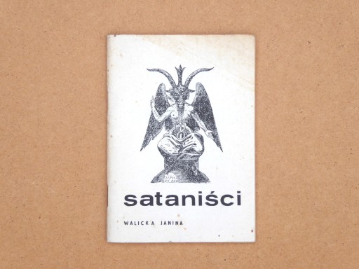 Zdjęcie oferty: Sataniści - Janina Walicka