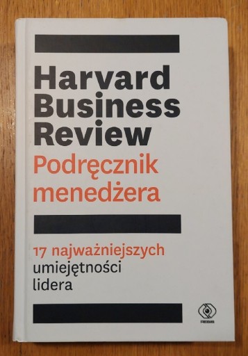 Zdjęcie oferty: Podręcznik menedżera Harvard Business Review 