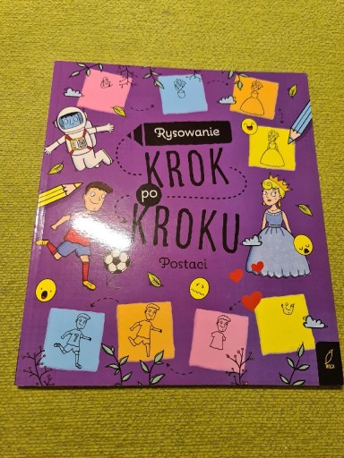 Zdjęcie oferty: Rysowanie krok po kroku. Postaci - Nauka Rysunku