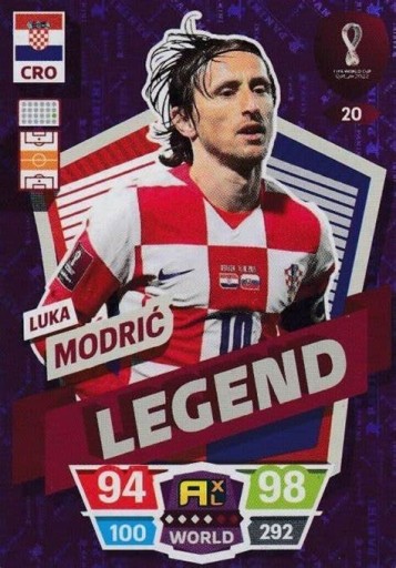 Zdjęcie oferty: QATAR Panini World Cup LEGEND MODRIC