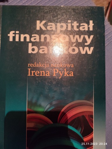 Zdjęcie oferty: Kapitał finansowy banków. Irena Pyka