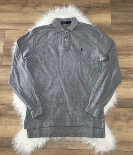 Zdjęcie oferty: Szara bluzka polo Polo Ralph Lauren S