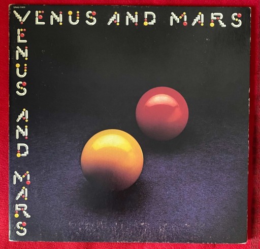 Zdjęcie oferty: WINGS Venus and Mars 1st press USA EX + 2 Plakaty