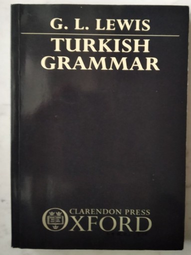 Zdjęcie oferty: G. L. LEWIS - TURKISH GRAMMAR 