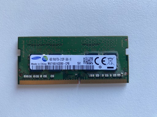 Zdjęcie oferty: Pamięć RAM DDR4 Samsung M471A5143DB0-CPB 4 GB