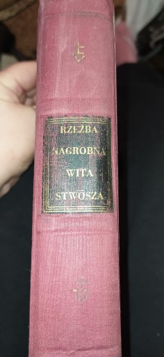 Zdjęcie oferty: "Rzeźba nagrobna Wita Stwosza" - P. Skubiszewski