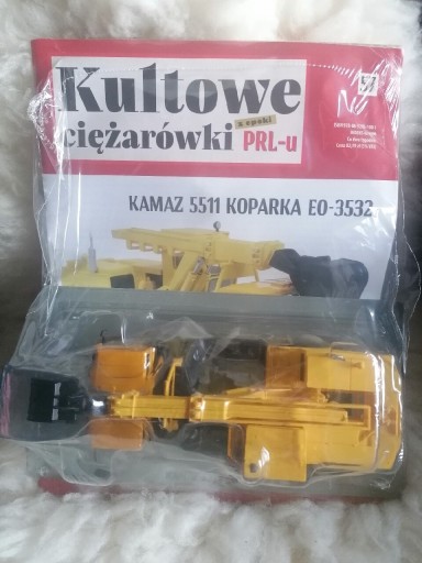Zdjęcie oferty: Model DEAGOSTINI KAMAZ 5511 KOPARKA EO-3532