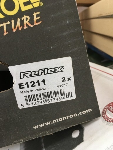 Zdjęcie oferty: Amortyzatory Monroe RELAX E1211  Nissan Maxima