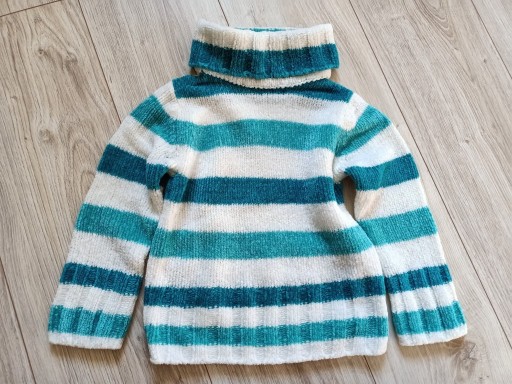 Zdjęcie oferty: Ciepły sweter golf bluzka dla dziewczynki104