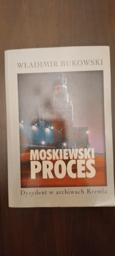 Zdjęcie oferty: Książka Moskiewski proces - Władimir Bukowski