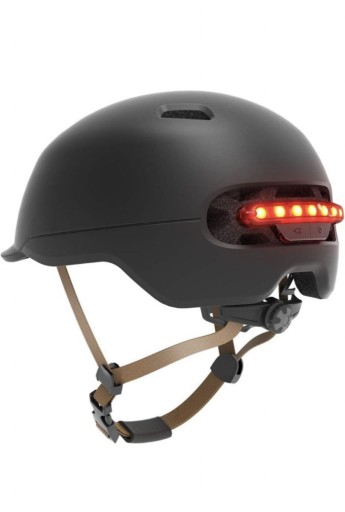 Zdjęcie oferty: Kask rowerowy miejski Smart4U SH50 LED L czarny 