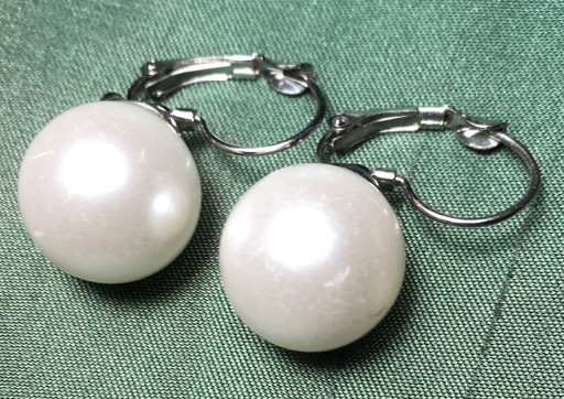 Zdjęcie oferty: Kolczyki srebrne z perła