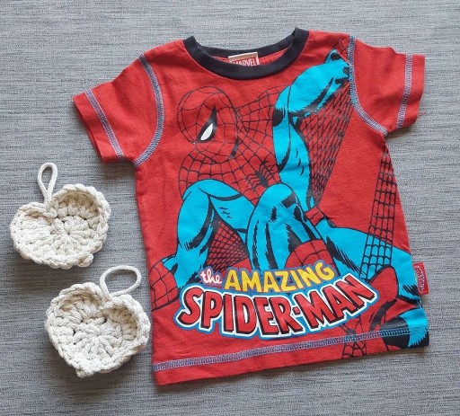 Zdjęcie oferty: Bluzka T-shirt Spiderman TU 1 1,5 roku 80 86 cm