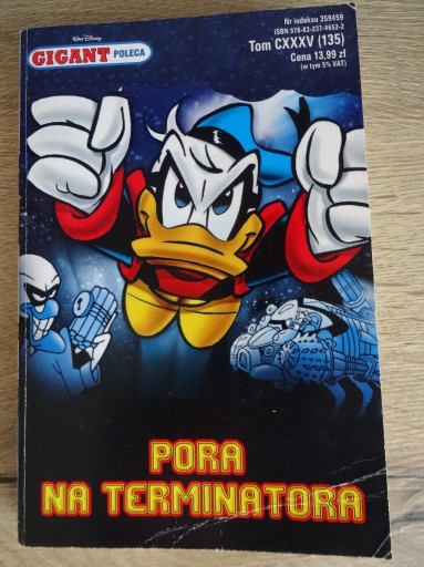 Zdjęcie oferty: KOMIKS _ GIGANT _ DONALD _Pora na terminatora__135