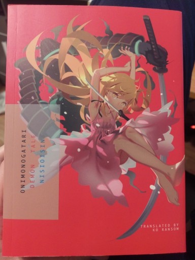 Zdjęcie oferty: Onimonogatari Demon Tale NisiOisiN