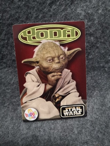 Zdjęcie oferty: Gwiezdne Wojny Star Wars - Yoda  ( karta ) 