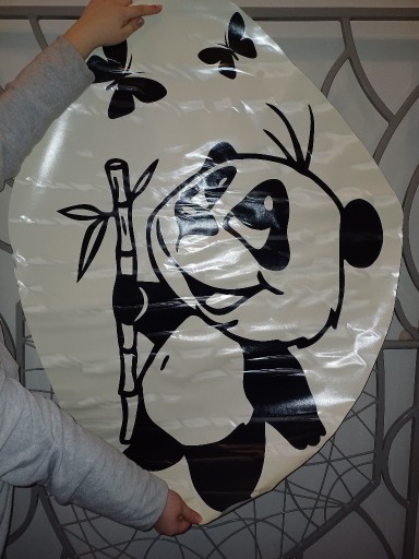 Zdjęcie oferty: Naklejka ścienna Panda do pokoju dziecka