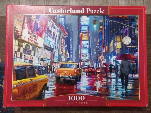 Zdjęcie oferty: Puzzle 1000 elementów "Times square" Castroland