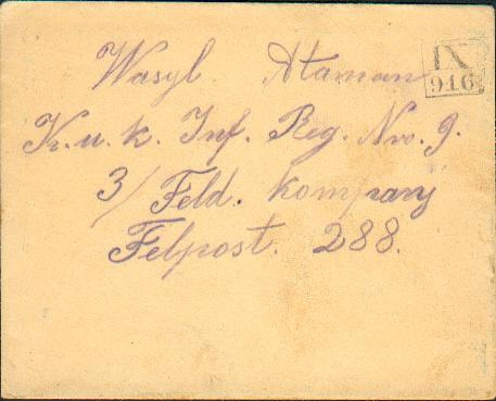 Zdjęcie oferty: 1916 - Babin (Kałusz) kamuflażowy st.okręg. IX-916