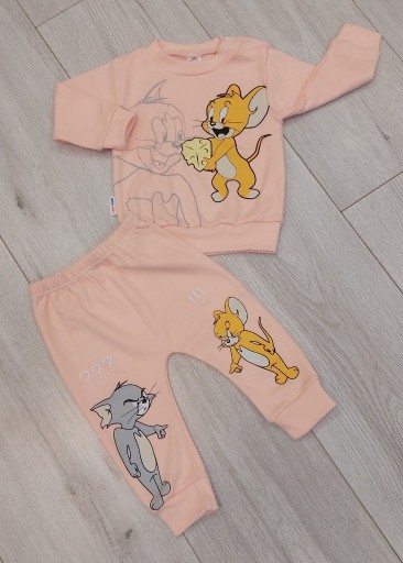 Zdjęcie oferty: Cienki komplet dla dziewczynki TOM&JERRY 9-12m