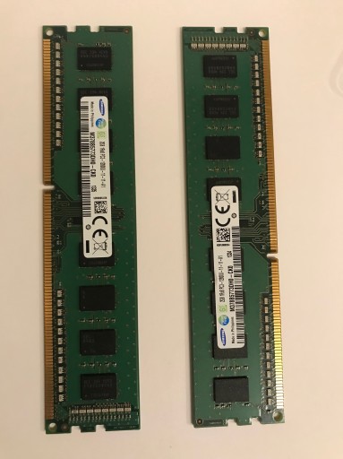 Zdjęcie oferty: Pamięci RAM Samsung DDR3 2x2GB 12800U-11-11-A1