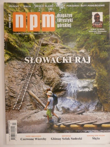 Zdjęcie oferty: Magazyn turystyki górskiej n.p.m. lipiec 2018