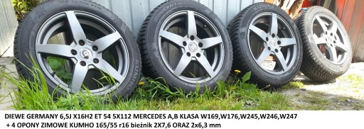 Zdjęcie oferty: 5x112 mm mercedes a,b klasa w176,169,245,246,247