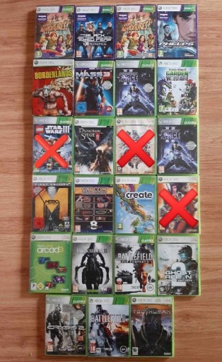 Zdjęcie oferty: Gry na konsole Xbox 360