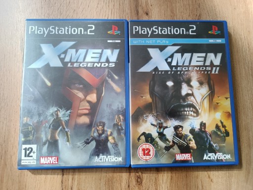 Zdjęcie oferty: X-Men Legends (zestaw dwóch części) PS2