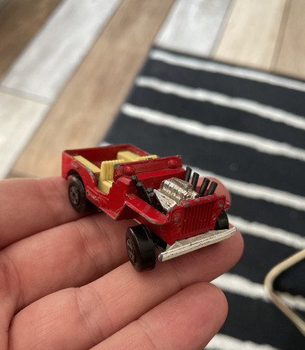 Zdjęcie oferty: Stary resorak Matchbox 1971 Jeep Hot Rod