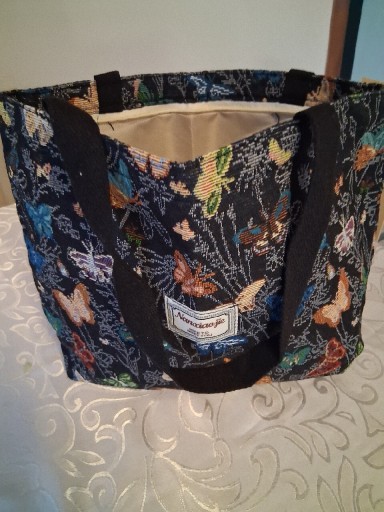 Zdjęcie oferty: Torebka damska z grubszego płótna 